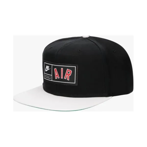 Nike Czapka U Nsw Pro Cap Nike Air , czarny, rozmiar ONE SIZE. Czarne czapki damskie Nike, w paski, z materiału. W wyprzedaży za 89,99 zł.