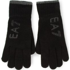 Rękawiczki damskie EA7 Emporio Armani 285601 9A310 39220. Czarne rękawiczki damskie EA7 Emporio Armani, bez wzorów. W wyprzedaży za 199,00 zł.