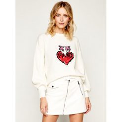 Sweter Pinko Natasha PE20 PRR 1N12RL Y6H6. Białe swetry damskie Pinko, xs, bez wzorów, z wiskozy, klasyczne, bez rękawów, bez kaptura. W wyprzedaży za 519,00 zł.