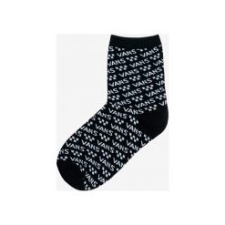 Vans Skarpetki Czarny. Czarne skarpetki damskie Vans, bez wzorów, z elastanu. Za 49,95 zł.