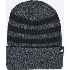 Adidas Performance - Czapka. Czarne czapki zimowe męskie adidas Performance, z dzianiny. W wyprzedaży za 59,90 zł.