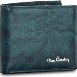 Duży Portfel Męski PIERRE CARDIN - TILAK12.8824 Blu 18074. Niebieskie portfele męskie marki Pierre Cardin, bez wzorów, ze skóry. Za 95,00 zł.