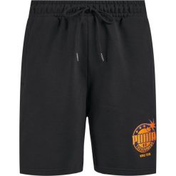 Szorty sportowe Puma THE HUNDREDS 596751. Czarne spodnie męskie Puma, m, bez wzorów, z bawełny, sportowe. Za 219,99 zł.