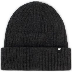 Czapka BILLABONG - Arcade L5BN04BIF8 Black Heather 1278. Czarne czapki męskie Billabong, bez wzorów, z materiału. W wyprzedaży za 79,00 zł.