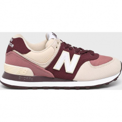 New Balance - Buty WL574INB. Szare buty sportowe damskie New Balance, z materiału. Za 349,90 zł.
