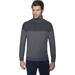 Sweter telford golf szary. Szare swetry męskie Recman, m, z wełny, klasyczne, z golfem. Za 249,00 zł.