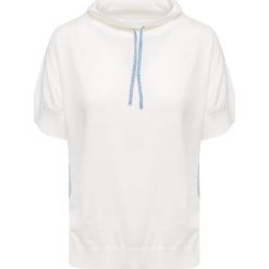 Pull DEHA HARMONIC. Białe swetry damskie Deha, s, bez wzorów, bez rękawów, bez kaptura. Za 460,00 zł.