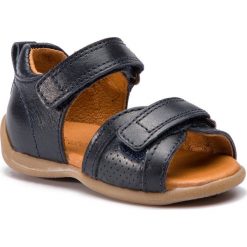 Sandały FRODDO - G2150096 M Dark Blue. Niebieskie sandały dziewczęce Froddo, ze skóry, bez zapięcia. W wyprzedaży za 179,00 zł.