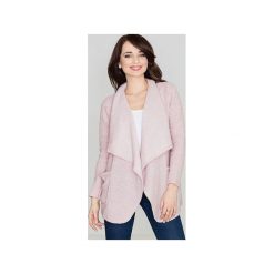 Swetry oversize damskie: Sweter K408 Róż