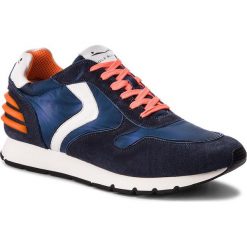 Sneakersy VOILE BLANCHE - Liam Power 0012012774. Blu/Bianco/Arancio Fluo. Niebieskie półbuty męskie marki Voile Blanche, na co dzień, bez wzorów, ze skóry, bez zapięcia. W wyprzedaży za 539,00 zł.