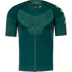 Koszulka X-BIONIC TWYCE 4.0 BIKE ZIP. Zielone koszulki damskie X BIONIC, bez wzorów, z asymetrycznym kołnierzem, bez rękawów. Za 700,00 zł.