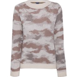 Sweter AERONAUTICA MILITARE. Brązowe swetry damskie Aeronautica Militare, s, z aplikacjami, z wełny, bez rękawów, bez kaptura. W wyprzedaży za 288,00 zł.