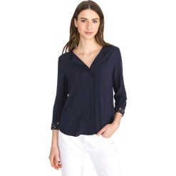 Vero Moda Tonja Bluzka Niebieski. Niebieskie bluzki damskie xs, z wiskozy. Za 163,95 zł.
