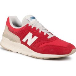 Sneakersy NEW BALANCE - CM997HBS Czerwony. Czerwone sneakersy męskie New Balance, bez zapięcia. Za 369,00 zł.