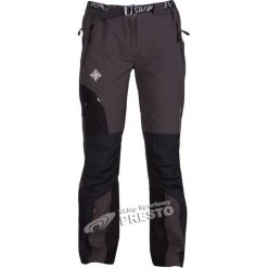 Spodnie dresowe damskie: Milo Spodnie trekkingowe damskie Uttar szaro-czarny r. XL
