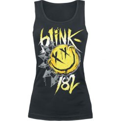 Topy damskie: Blink 182 Big Smile Top damski czarny