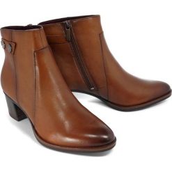 TAMARIS 25342-23 311 muscat, botki damskie. Botki damskie Tamaris, z tkaniny, bez obcasa, na zamek. Za 319,90 zł.