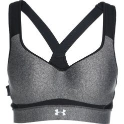 Biustonosze sportowe: Under Armour WARP KNIT HIGH IMPACT Biustonosz sportowy charcoal light heath