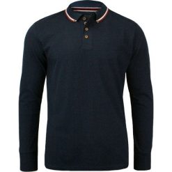 Męska Koszulka Polo - Granat - Długi Rękaw, Longsleeve, Kołnierzyk - Brave Soul TSBRSSS18KENNEDYEgranat. Niebieskie koszulki męskie Brave Soul, m, bez wzorów, z tkaniny, casualowe, polo, z długim rękawem, długie. Za 59,00 zł.