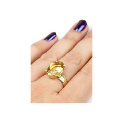 InspiRING Cytryn Szlif Owal złoto. Pomarańczowe pierścionki damskie Brazi druse jewelry, z cytrynem, złote. Za 395,00 zł.