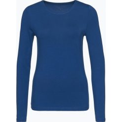 Franco Callegari - Damska koszulka z długim rękawem, niebieski. Niebieskie t-shirty damskie Franco Callegari, z bawełny. Za 89,95 zł.