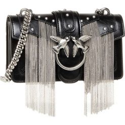 Torebka PINKO - Love Mini Metal Fringes Cl PE 20 PLTT 1P21L2 Y5GB Black Z99. Czarne torebki klasyczne damskie Pinko, bez wzorów, ze skóry, biznesowe, bez dodatków. Za 1379,00 zł.