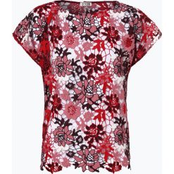 Drykorn - T-shirt damski – Somia, czerwony. Czerwone t-shirty damskie DRYKORN, w koronkowe wzory, z koronki. Za 609,95 zł.