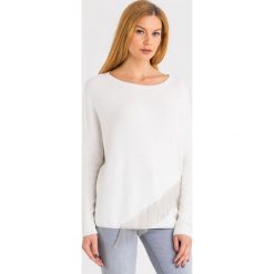 SWETER liu jo. Białe swetry damskie Liu Jo, s, bez wzorów, biznesowe, bez rękawów, bez kaptura. Za 629,10 zł.