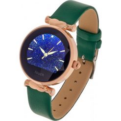 Garett Women Lisa zielono-złoty, skórzany. Żółte zegarki damskie Garett, złote. Za 399,00 zł.