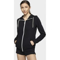 Bluza damska BLD300 - granat. Bluzy damskie m, bez wzorów, z dzianiny, bez rękawów, z kapturem. Za 139,99 zł.