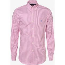 Polo Ralph Lauren - Koszula męska – Slim Fit, różowy. Różowe koszule męskie Polo Ralph Lauren, s, bez wzorów, z bawełny, eleganckie, polo, bez rękawów. Za 499,95 zł.