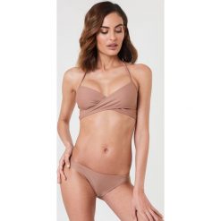 Stroje dwuczęściowe damskie: NA-KD Swimwear Dół od bikini – Pink,Nude