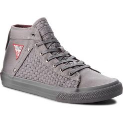 Sneakersy GUESS - FMBNE3 FAB12 GREY. Szare półbuty męskie Guess, bez zapięcia. W wyprzedaży za 209,00 zł.