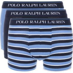 Polo Ralph Lauren 3-pack Bokserki Niebieski. Niebieskie bokserki męskie w paski, z elastanu. Za 197,95 zł.