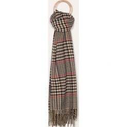 Vero Moda - Szal. Pomarańczowe szaliki damskie Vero Moda, bez wzorów, z dzianiny. Za 89,90 zł.