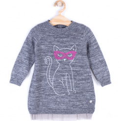 Sukienka. Czerwone sukienki dziewczęce z falbanami SUPER GIRL, z elastanu, z krótkim rękawem, krótkie. Za 39,90 zł.