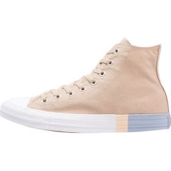 Converse CHUCK TAYLOR ALL STAR HI COLOR BLOCK MIDSOLE Tenisówki i Trampki wysokie vintage khaki/light twine. Brązowe tenisówki męskie marki Converse, z materiału. W wyprzedaży za 287,10 zł.