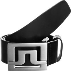 J.LINDEBERG SLATER 40 Pasek black. Czarne paski damskie marki J.LINDEBERG, w paski, ze skóry, klasyczne. Za 339,00 zł.