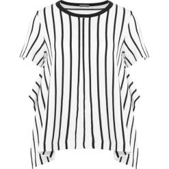 MRZ BRETONE Tshirt z nadrukiem optical white/black. Białe t-shirty damskie marki MRZ, m, z nadrukiem, z bawełny. W wyprzedaży za 449,70 zł.
