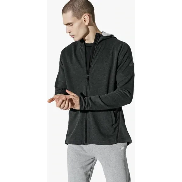 Adidas Bluza Fl_Trh Spr , szary, rozmiar XXL. Szare bluzy męskie Adidas, xxl, bez wzorów, z poliesteru, z kapturem, bez rękawów, bez kaptura. W wyprzedaży za 179,99 zł.
