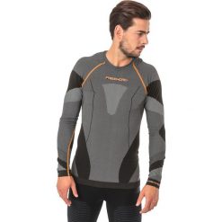 Koszulki sportowe męskie: Freenord Koszulka męska DryTech Basic Black/Orange r. M