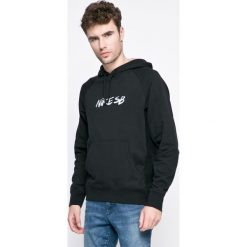 Nike Sportswear - Bluza. Czarne bluzy męskie marki Nike Sportswear, xxl, z nadrukiem, z elastanu, z kapturem. W wyprzedaży za 269,90 zł.