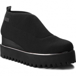 Półbuty UNITED NUDE - Fold Casual 10263564107 Black Knit. Czarne creepersy damskie United Nude, z materiału, casualowe, na koturnie. Za 719,00 zł.