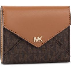 Mały Portfel Damski MICHAEL MICHAEL KORS - Md Slim Env Trifold 32T9GF6E6B Brn/Acorn. Pomarańczowe portfele damskie MICHAEL Michael Kors, bez wzorów, ze skóry ekologicznej. Za 399,00 zł.
