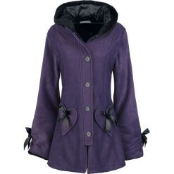 Poizen Industries Alison Coat Płaszcz damski jasnofioletowy (Lilac). Fioletowe płaszcze damskie marki Poizen Industries, xl, z aplikacjami. Za 365,90 zł.