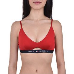 Tommy Hilfiger Strój kąpielowy Bralette RP Tango Red UW0UW01435 -611 (rozmiar XS). Czerwone stroje kąpielowe damskie TOMMY HILFIGER, xs, bez wzorów. W wyprzedaży za 153,00 zł.