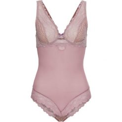 Bluzki body: Body bonprix różowobrązowo-cielisty