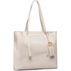 Torebka JENNY FAIRY - RX0474 Beige. Brązowe torebki klasyczne damskie Jenny Fairy, bez wzorów, ze skóry ekologicznej, klasyczne, bez dodatków. Za 119,99 zł.