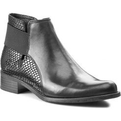 Botki damskie lity: Botki SIMEN - 8592 Sandro 04/Bmb Czarny