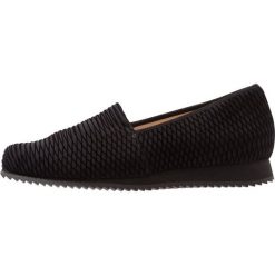 HASSIA WIDE FIT MARANELLO Półbuty wsuwane black. Czarne mokasyny damskie marki HASSIA, ze skóry. Za 649,00 zł.